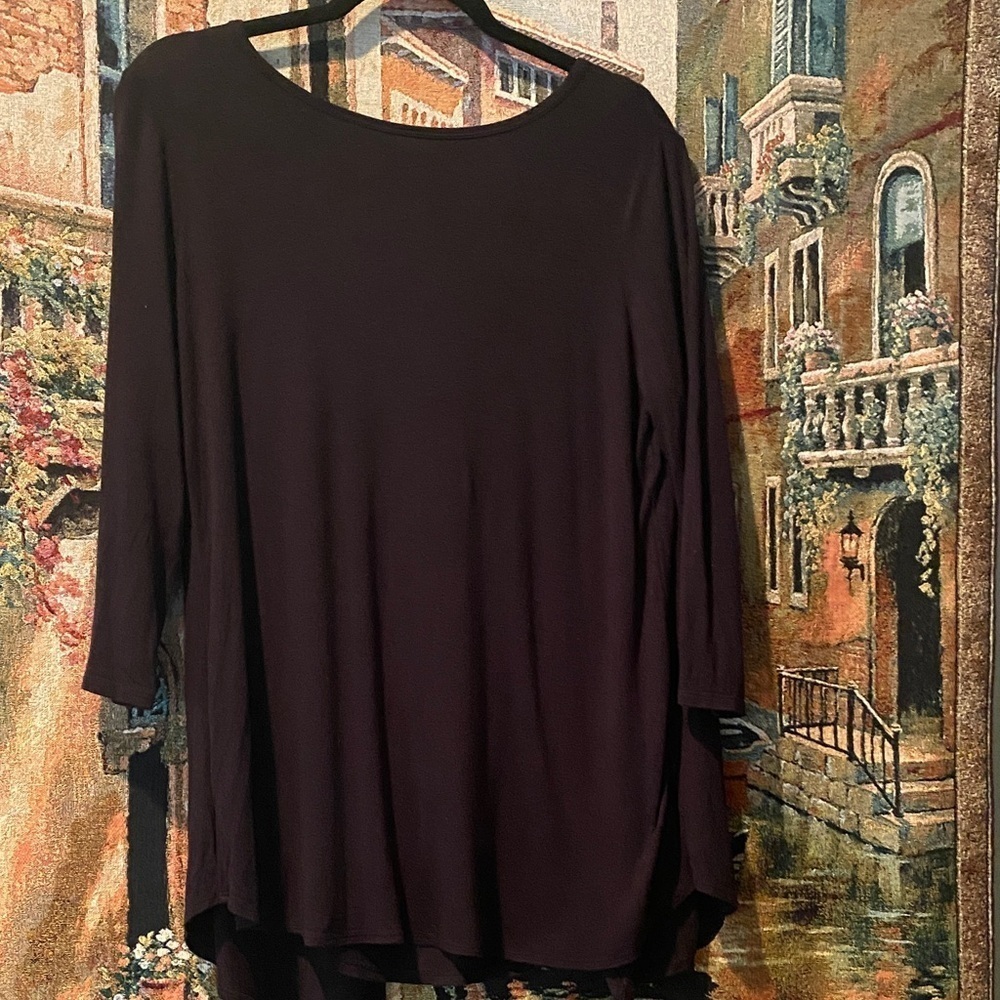 Dillard’s Westbound Black Women's Tunic